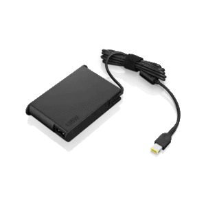The Lenovo Slim 135W AC Adapter (Slim tip) offers fast, efficient charging at home, in the office, or on the go for your Lenovo PCs. It is perfect for use as a spare or replacement adapter. The Lenovo Slim 135W AC Adapter (Slim tip) is compact, energy efficient and backed by a 1 year warranty.